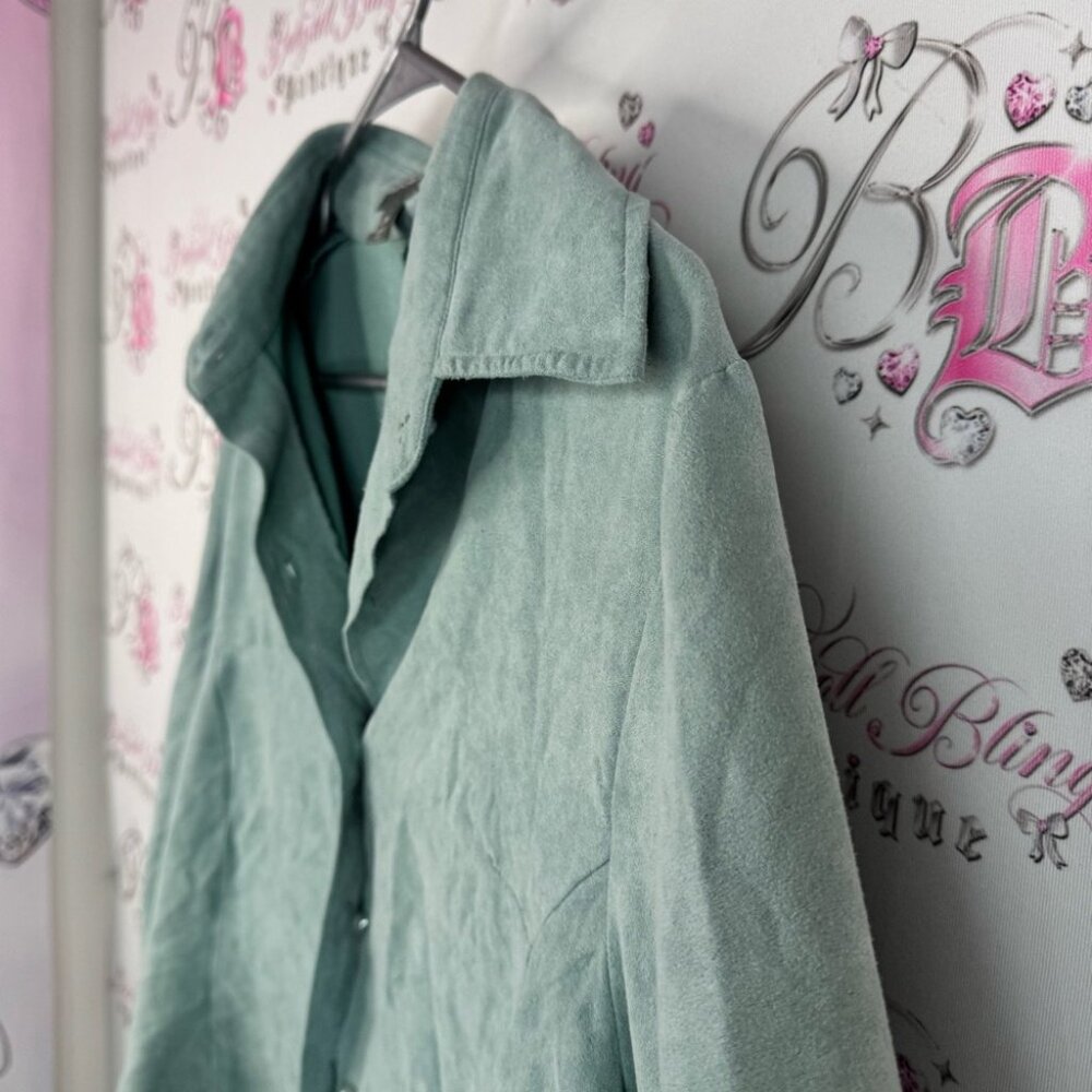 Beechers Brook Button Down Pearl Top Soft Elegant… - image 5